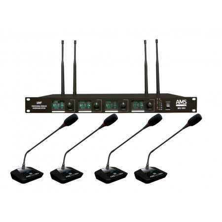 UHF приёмник AMS MU 404 + MS 104/G5 черный