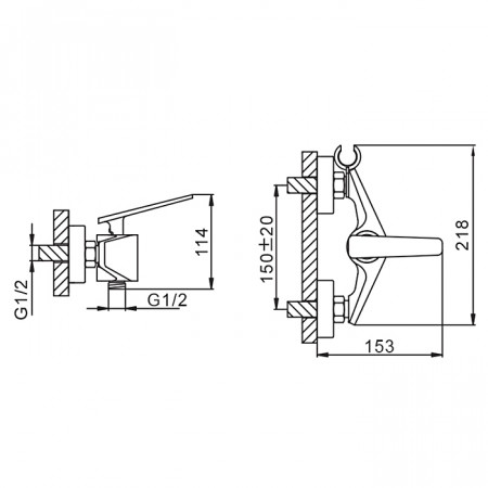 Гигиенический набор Frap F2057 черный