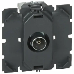 Механизм розетки Legrand 067382 антрацит