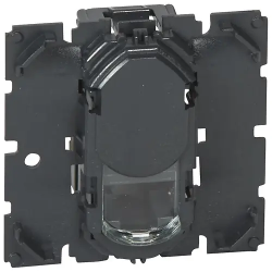 Механизм розетки Legrand 067345 черный
