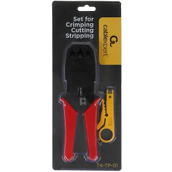 Кримпер Cablexpert TK-TP-01 красно-черный