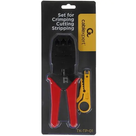 Кримпер Cablexpert TK-TP-01 красно-черный
