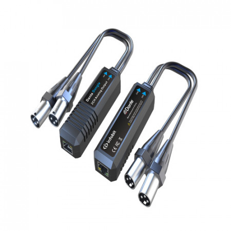 Переходник XLR RJ‑45 Infobit iTrans DX2-T-22 черный