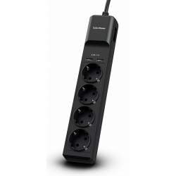 Сетевой фильтр CyberPower P0420SUC0-DE черный