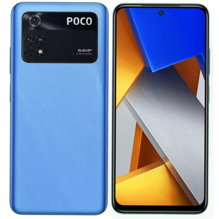 Смартфон POCO M4 Pro (2201117PG) (NFC) 6 ГБ/128 ГБ голубой (Cool Blue)