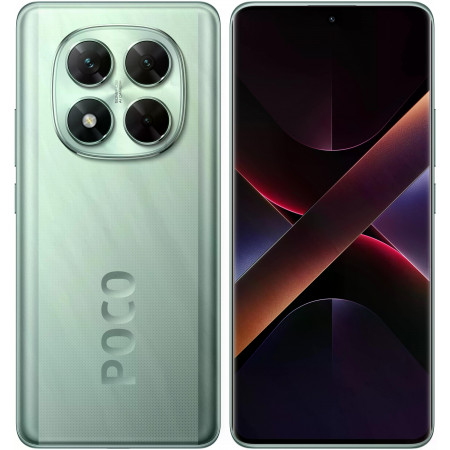 Смартфон POCO X7 5G (24095PCADG) (NFC) 12 ГБ/512 ГБ зеленый (Green)