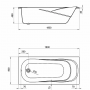 Ванна Santek Касабланка XL 1WH302482 (1WH302482) белый