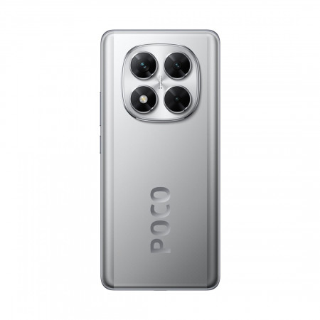 Смартфон POCO X7 5G (24095PCADG) (NFC) 12 ГБ/512 ГБ серебристый (Silver)