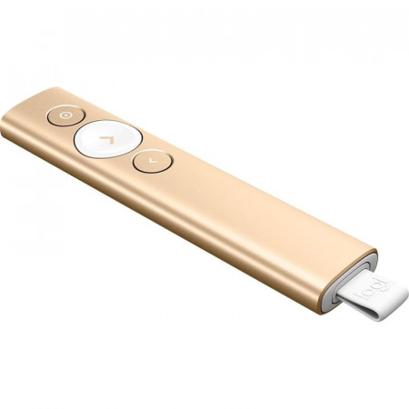 Пульт для презентаций Logitech Spotlight Gold 910-004862 золотистый