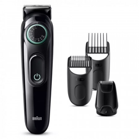 Машинка для стрижки волос BRAUN BT3421 черный