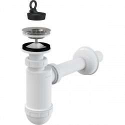 Сифон Alcaplast A410 белый