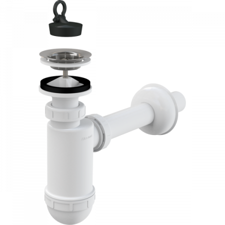 Сифон Alcaplast A410 белый