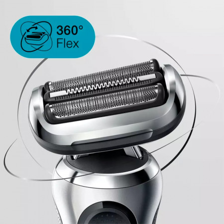 Электробритва BRAUN 71-S4200cs серебристый