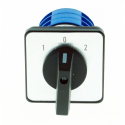 Переключатель EPANO LW28-10 1P "1-0-2" синий