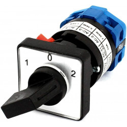 Переключатель CHINT LW28-10 2P "0-1" синий