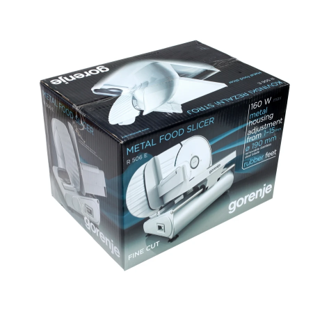 Ломтерезка Gorenje R506E серебристый