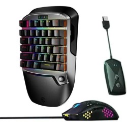 Клавиатура + мышь беспроводная GameSir VX2 черный