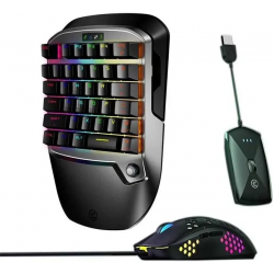 Клавиатура + мышь беспроводная GameSir VX2 черный