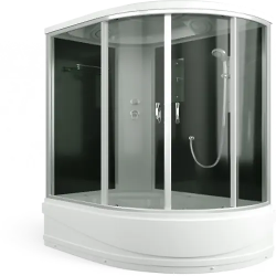 Душевая кабина ERLIT ER3512TPL-C4 (ER3512TPL-C4-RUS (GRAY)) серый