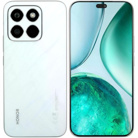 Смартфон HONOR X8c (ABR-LX1) (NFC) 8 ГБ/256 ГБ белый (Moonlight White)