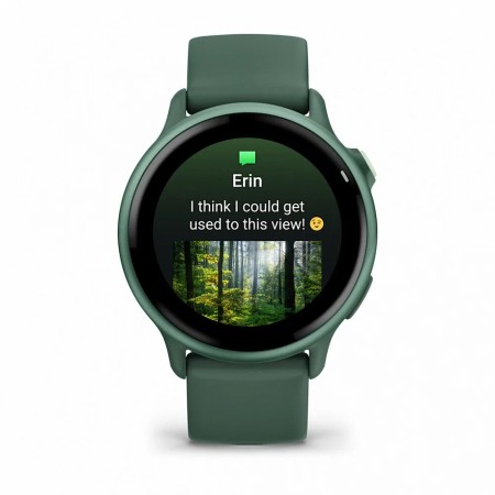 Смарт-часы Garmin vivoactive 6 (010-02985-02) зеленый (1 ремешок) 43 мм