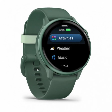 Смарт-часы Garmin vivoactive 6 (010-02985-02) зеленый (1 ремешок) 43 мм