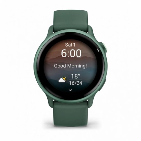 Смарт-часы Garmin vivoactive 6 (010-02985-02) зеленый (1 ремешок) 43 мм