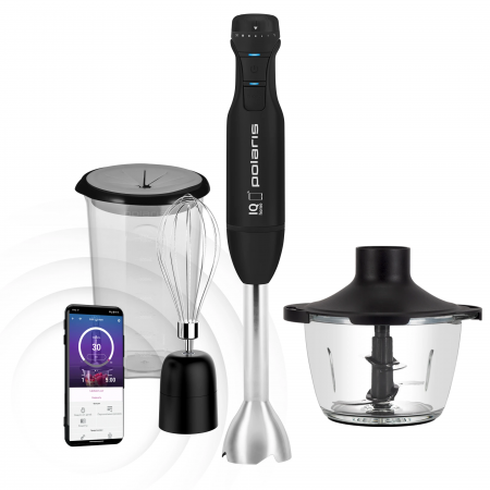 Блендер погружной Polaris PHB 1551 WIFI IQ Home черный