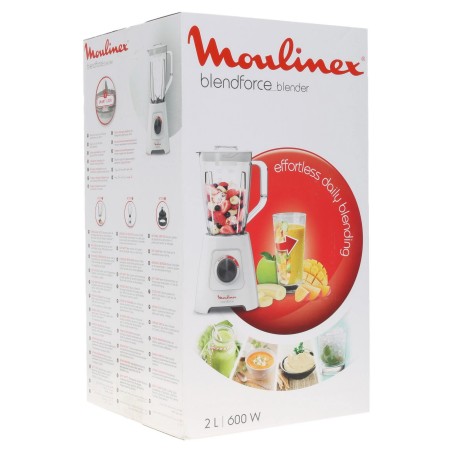 Блендер стационарный Moulinex BlendForce 2 (LM420110) белый