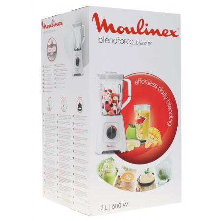 Блендер стационарный Moulinex BlendForce 2 (LM420110) белый