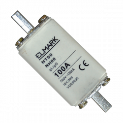 Предохранитель ножевой ELMARK NT00 63A белый