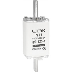 Предохранитель ножевой ELMARK NT1 125A белый