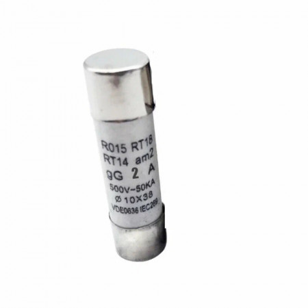 Предохранитель цилиндрический R015 2A белый