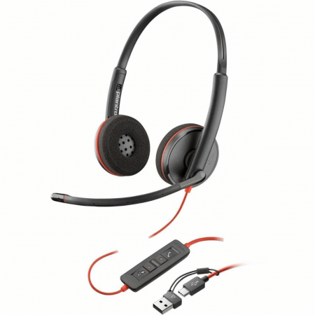 Наушники Poly Blackwire 3220 (8X228AA) черный