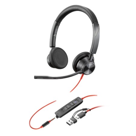 Наушники Poly Blackwire 3325 (8X222AA) черный