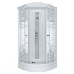 Душевая кабина ТРИТОН Лайт 90*90 А (Щ0000061844) белый