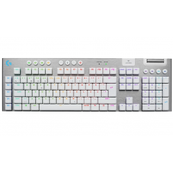Клавиатура беспроводная + проводная Logitech G915 X LIGHTSPEED (920-012690) белый
