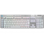 Клавиатура беспроводная + проводная Logitech G915 X LIGHTSPEED (920-012690) белый