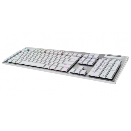 Клавиатура беспроводная + проводная Logitech G915 X LIGHTSPEED (920-012690) белый