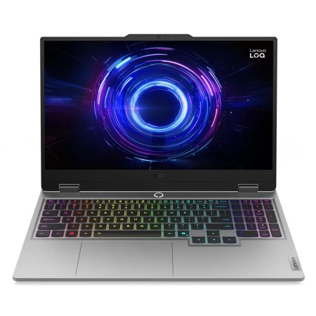 15.6" Ноутбук Lenovo LOQ 15IRX10 (83JE002DRK) серый
