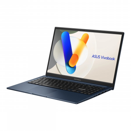15.6" Ноутбук ASUS VivoBook 15 X1504VA-BQ355 (90NB10J1-M040C0) темно-синий