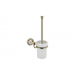 Ершик туалетный "GOLD BOGEMA" FX-78513G золотой и белый