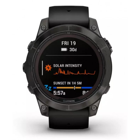 Смарт-часы Garmin FENIX 7 PRO SAPPH SOLAR (010-02777-11) темные (1 ремешок)