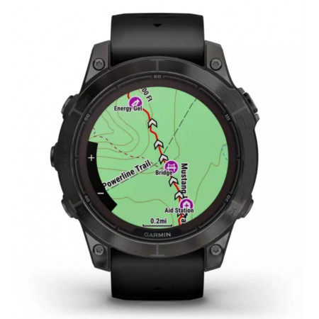 Смарт-часы Garmin FENIX 7 PRO SAPPH SOLAR (010-02777-11) темные (1 ремешок)