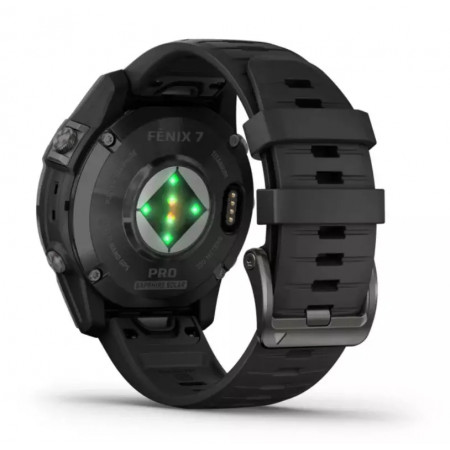 Смарт-часы Garmin FENIX 7 PRO SAPPH SOLAR (010-02777-11) темные (1 ремешок)