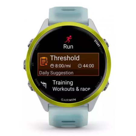 Смарт-часы Garmin Forerunner 570 47мм (010-02971-01) бело-желтый (1 ремешок)