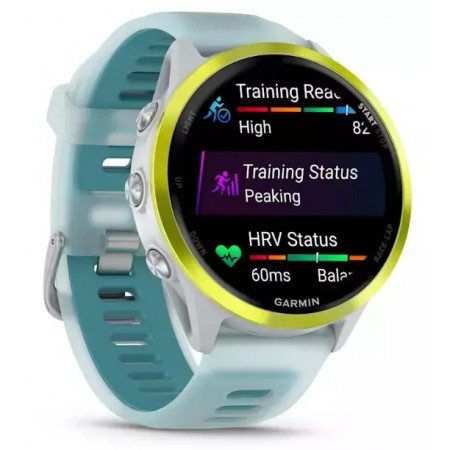 Смарт-часы Garmin Forerunner 570 47мм (010-02971-01) бело-желтый (1 ремешок)
