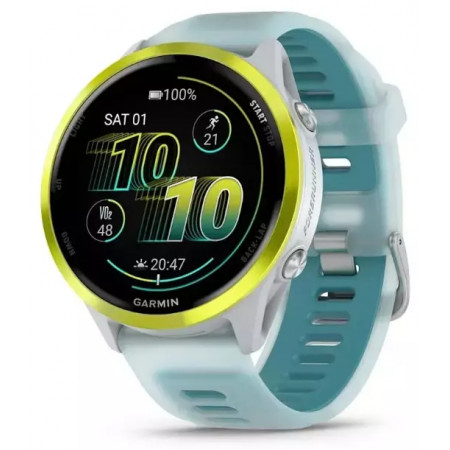 Смарт-часы Garmin Forerunner 570 47мм (010-02971-01) бело-желтый (1 ремешок)