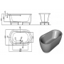 Ванна Kolpa San LIBERO 180x90 BASIS (5035-01) белый