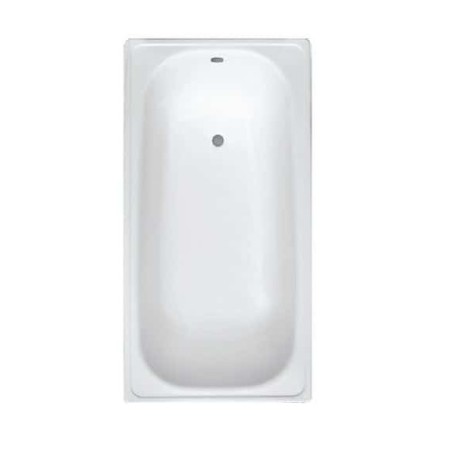 Ванна White Wave Optima L 150x70см (L-1500 Optima) белый (БЕЗ НОЖЕК)